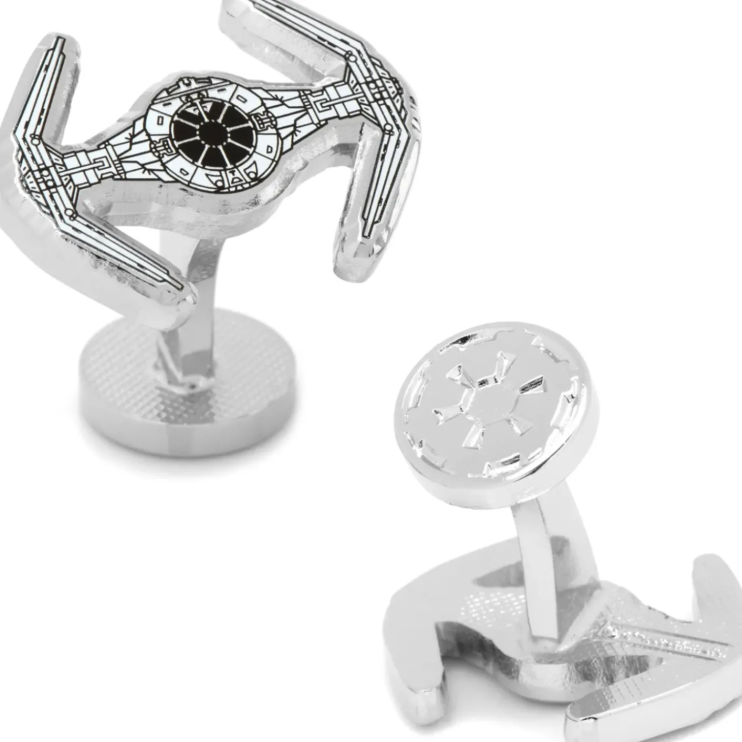 Star Wars Darth Vader TIE Starfighter Blueprint Cufflinks