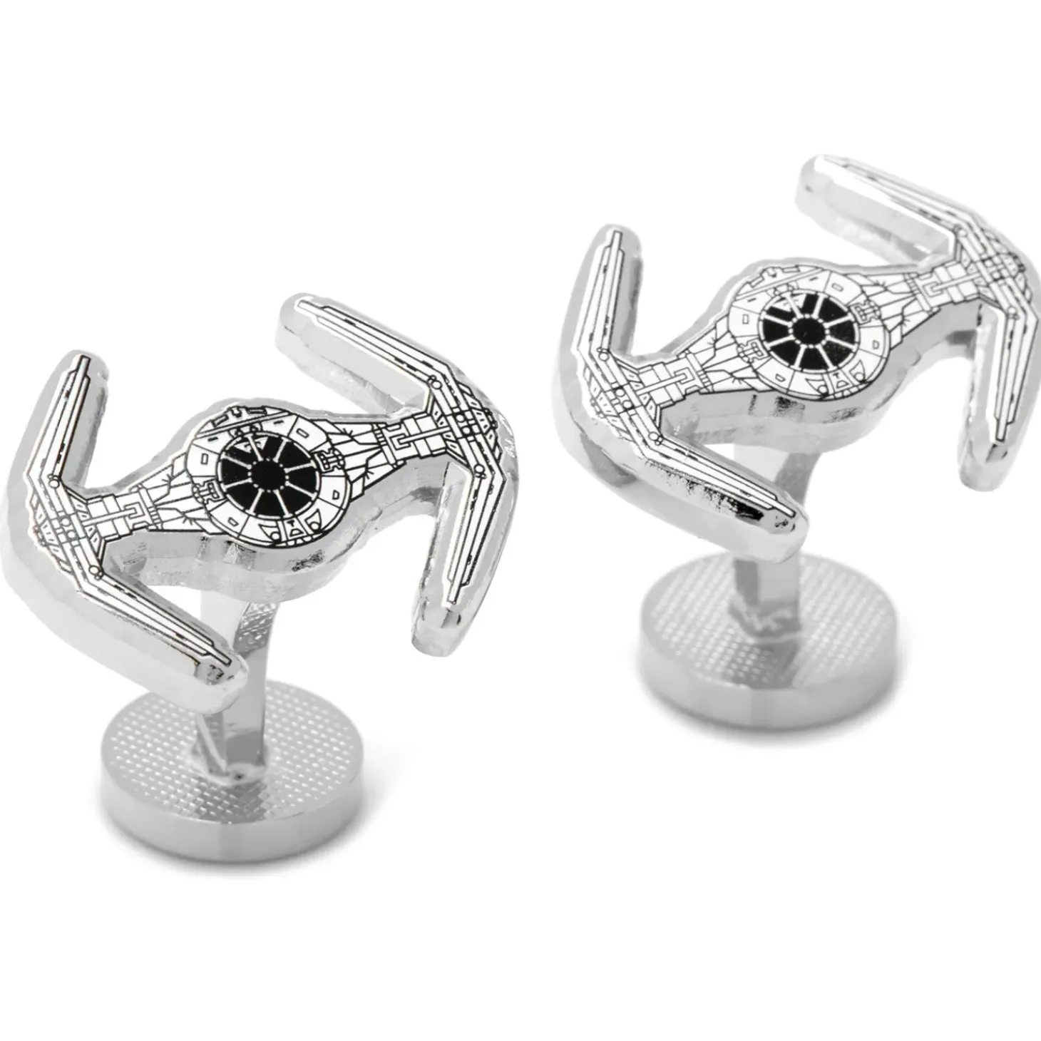 Star Wars Darth Vader TIE Starfighter Blueprint Cufflinks