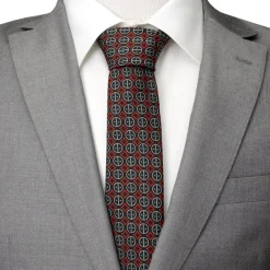 Marvel Deadpool Black Men's Tie