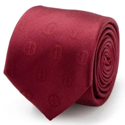 Marvel Deadpool Maroon Men's Tie