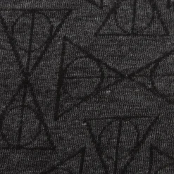 Harry Potter Deathly Hallows Black Men's Socks