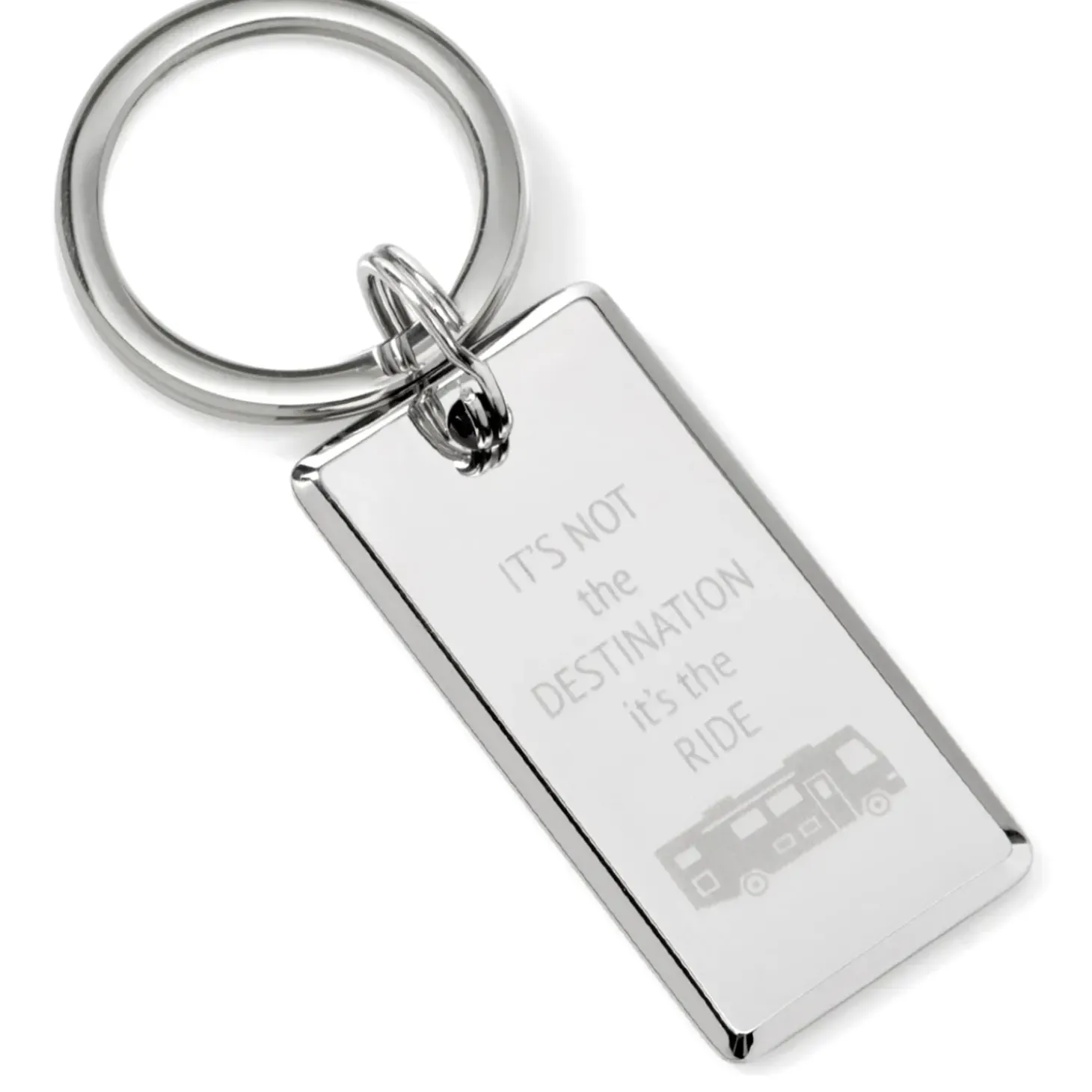Ox and Bull Trading Co. Destination Engraved Key Chain