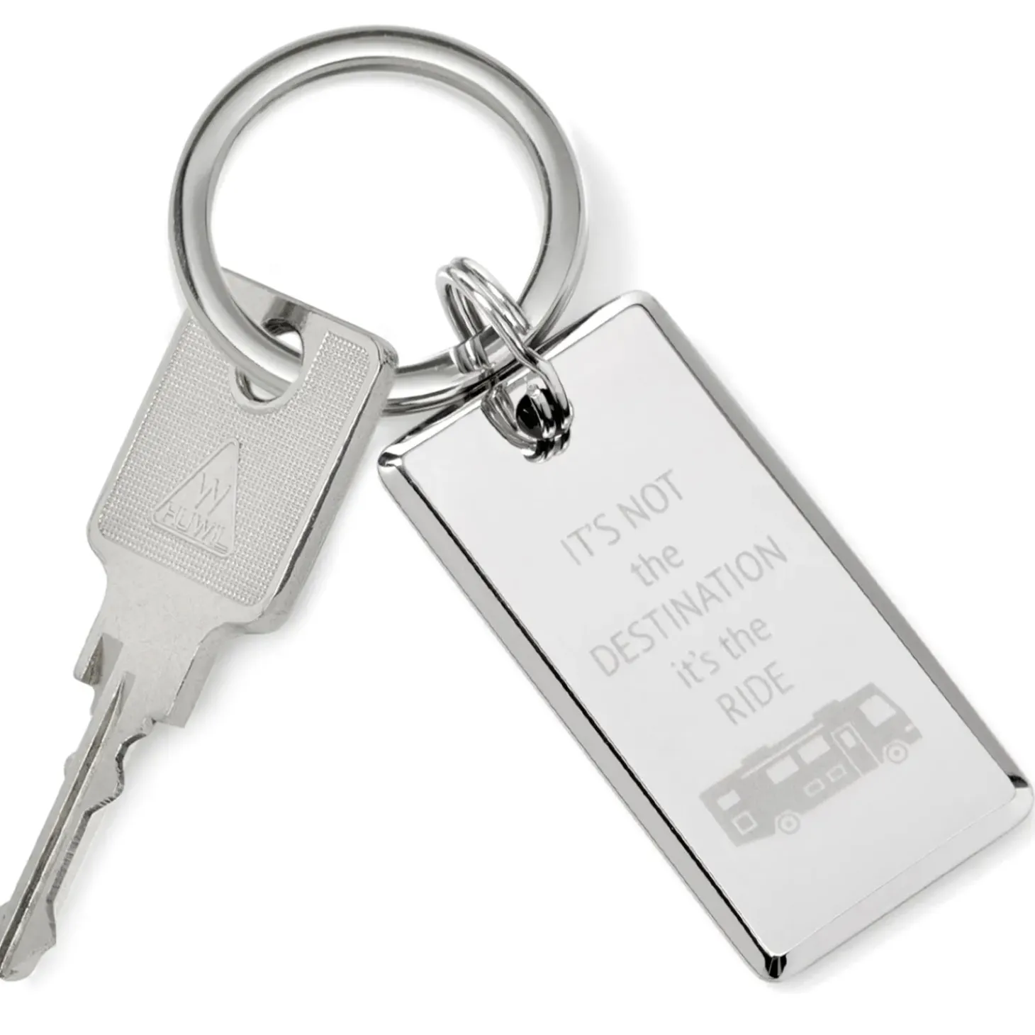 Ox and Bull Trading Co. Destination Engraved Key Chain