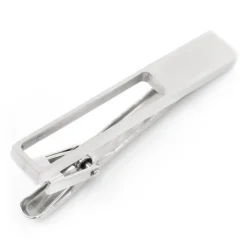 Ox and Bull Trading Co. Die Cut Metal Stainless Steel Tie Clip