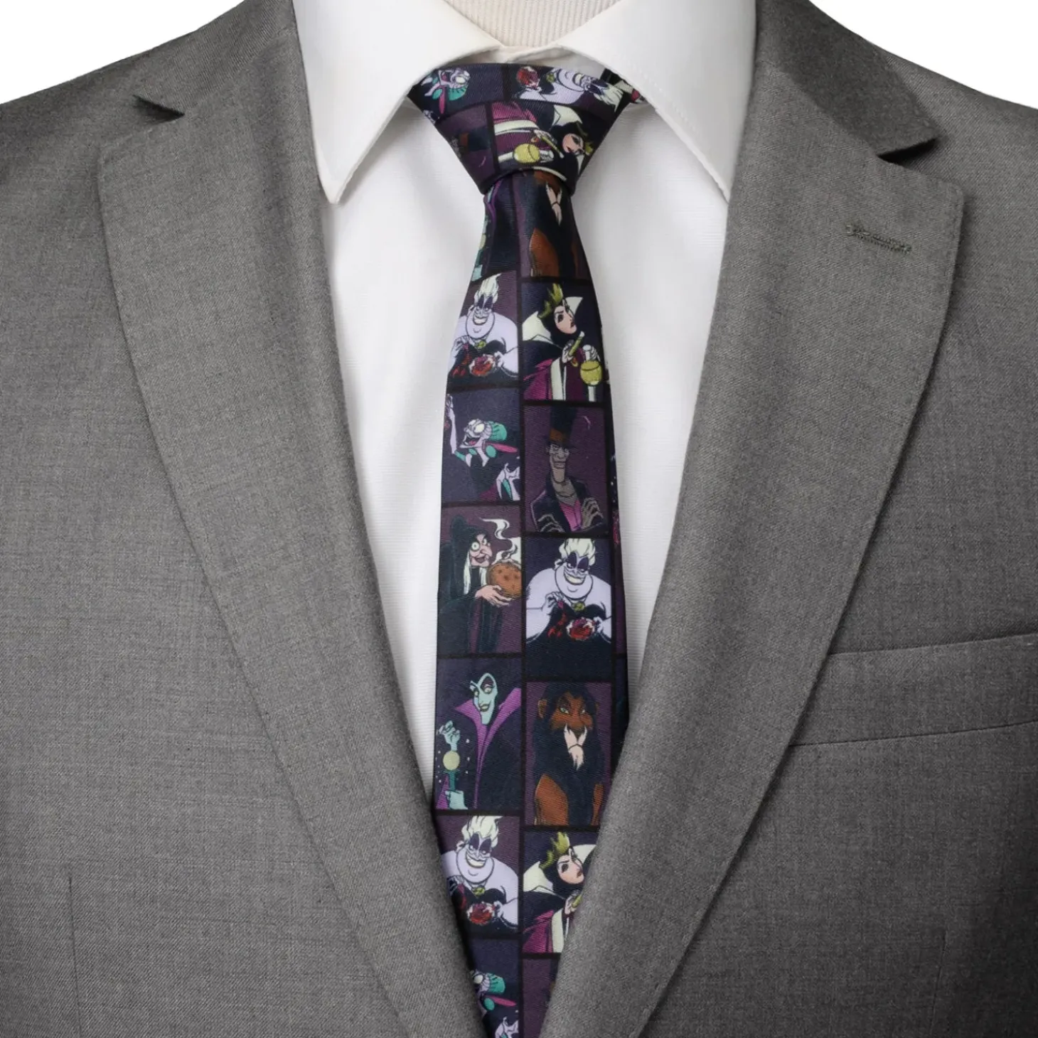 Disney Villains Dark Men's Tie