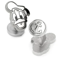 Disney Donald Duck Face Cufflinks