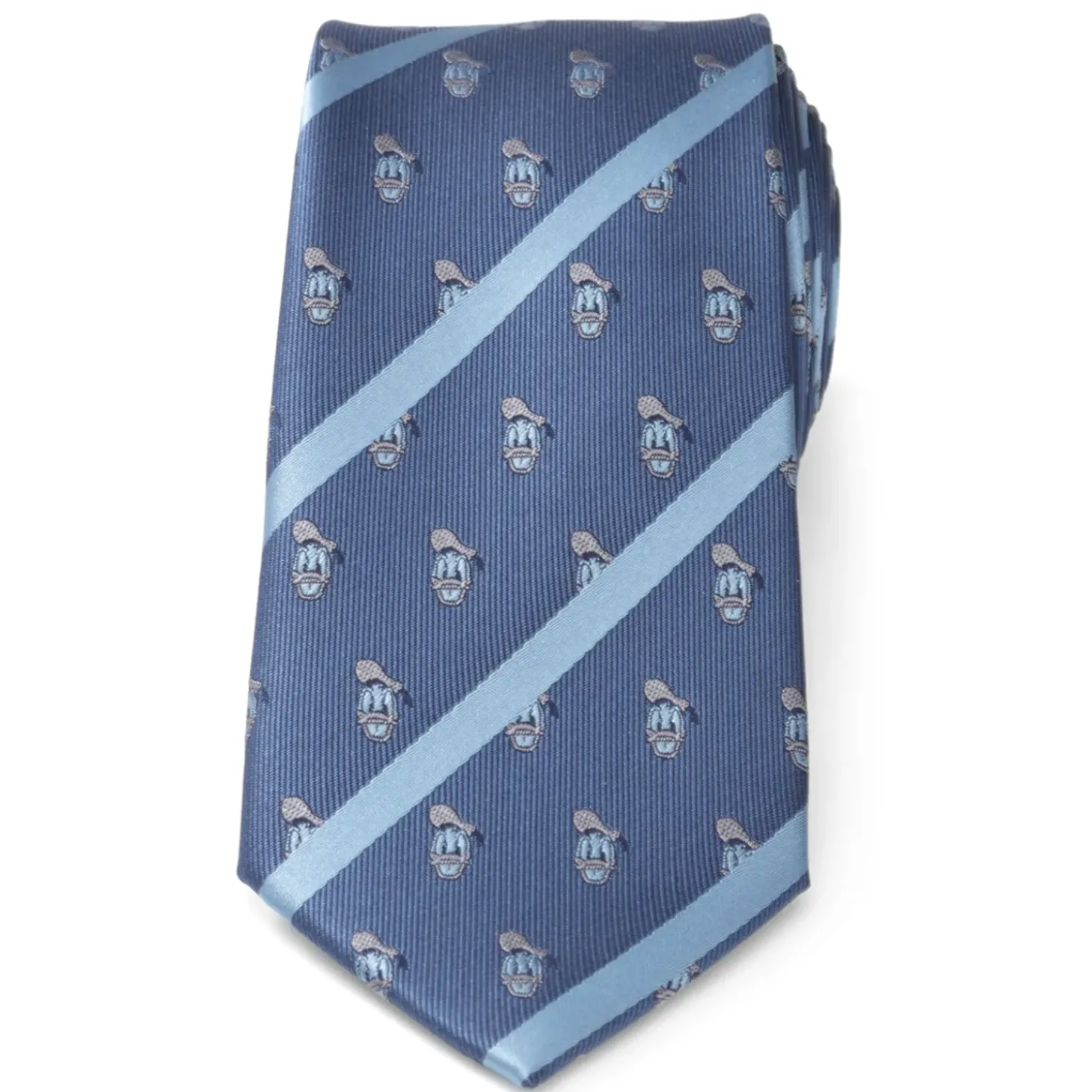 Disney Donald Duck Stripe Blue Men's Tie