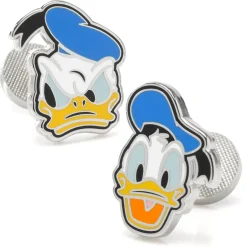 Disney Donald Duck Two Faces Cufflinks