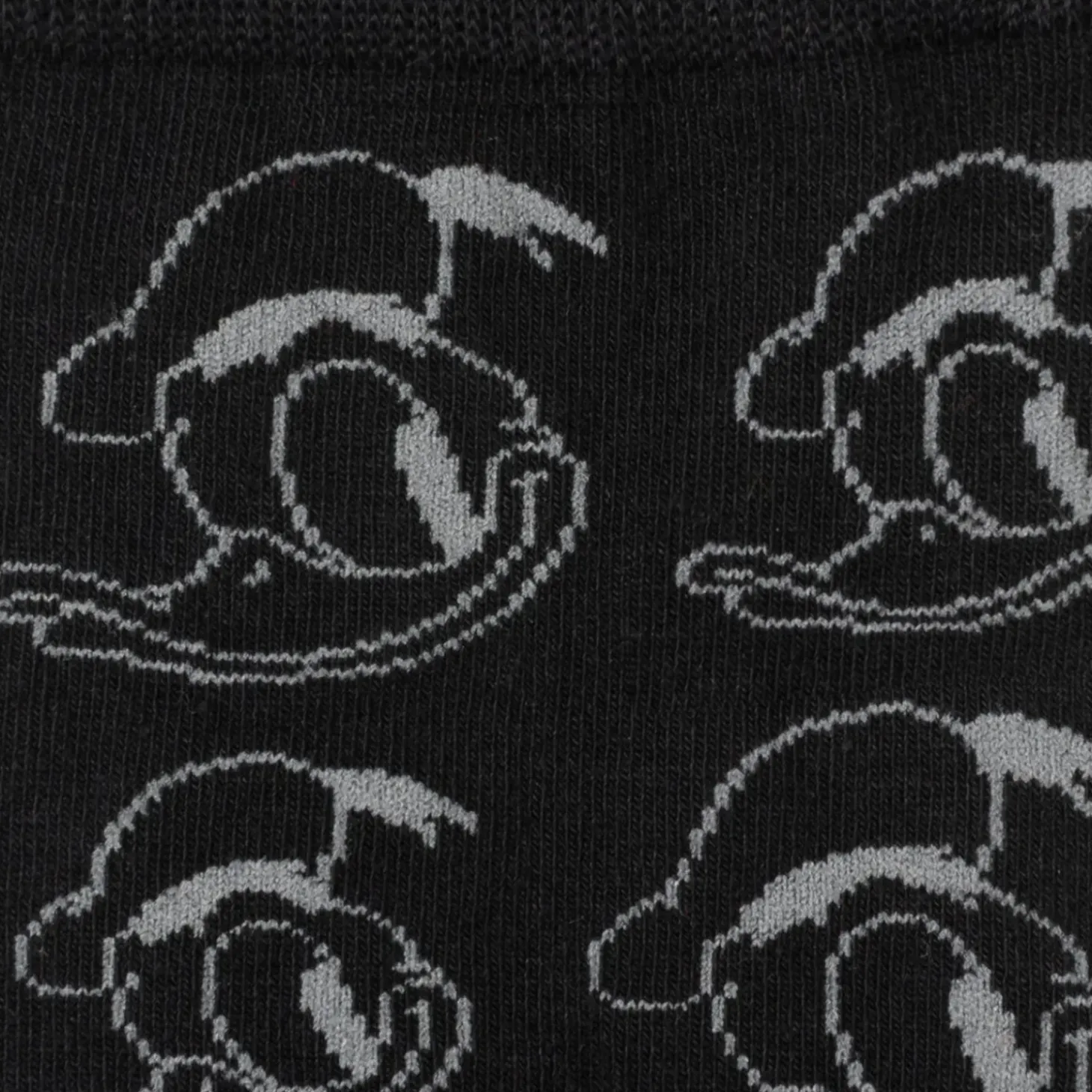 Disney Donald Patterned Black Sock and Mickey Blue Lapel Pin Gift Set