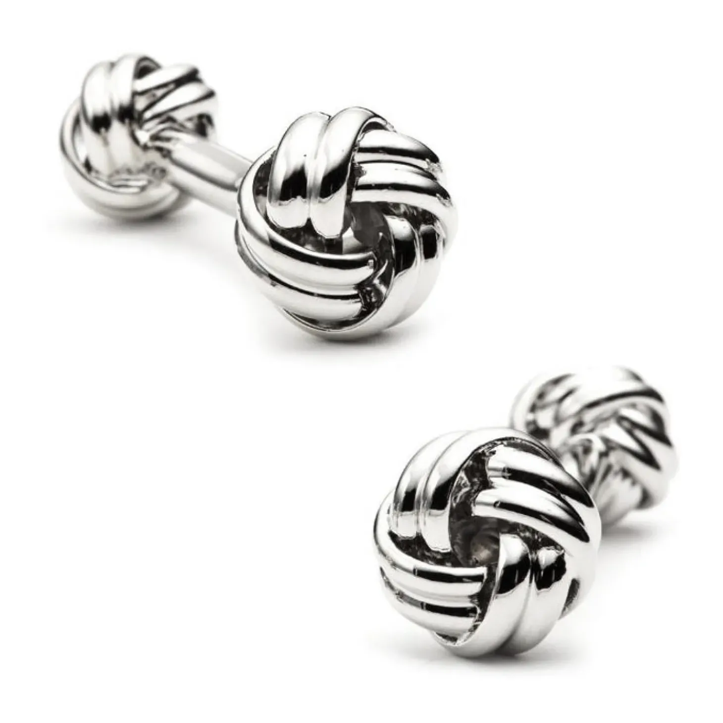 JJ Weston Double Ended Love Knot Cufflinks