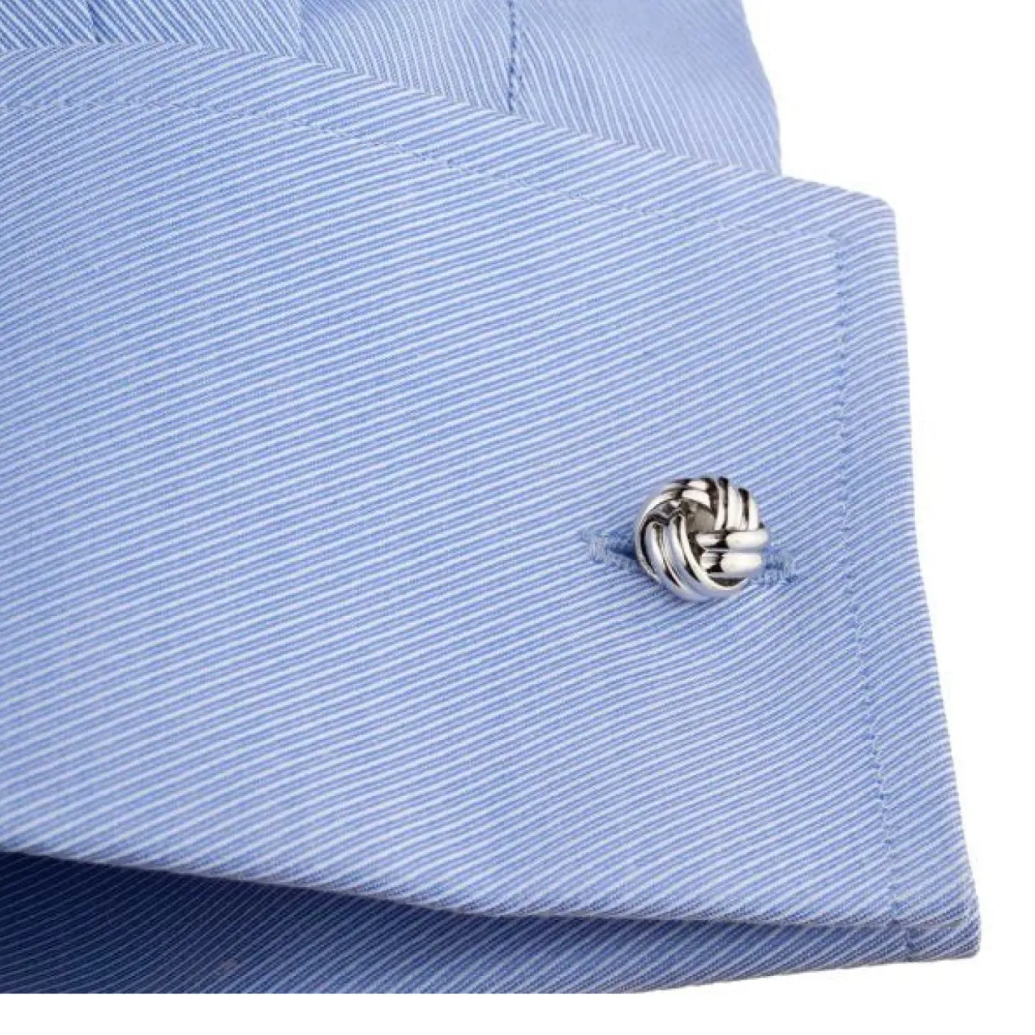 JJ Weston Double Ended Love Knot Cufflinks