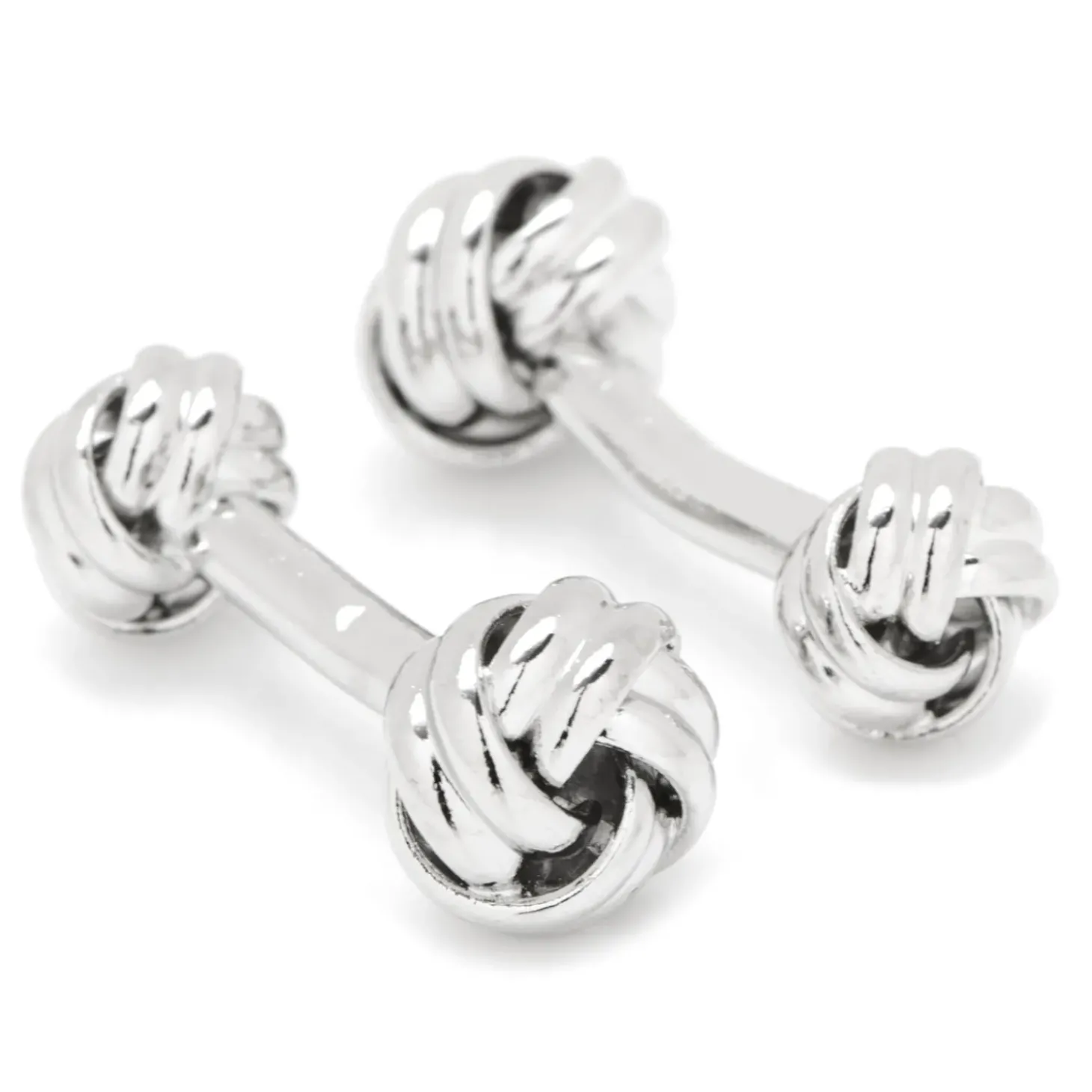 JJ Weston Double Ended Love Knot Stud Set