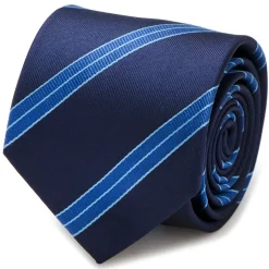 Star Trek Enterprise Flight Blue Stripe Men's Tie