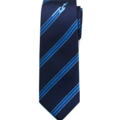 Star Trek Enterprise Flight Blue Stripe Men's Tie