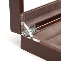 Ox and Bull Trading Co. Espresso Cufflinks Collector's Case - 36 pairs