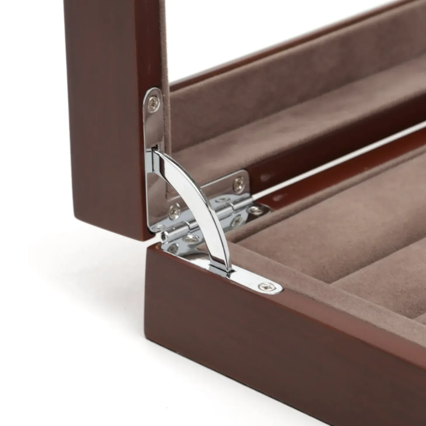 Ox and Bull Trading Co. Espresso Cufflinks Collector's Case - 36 pairs