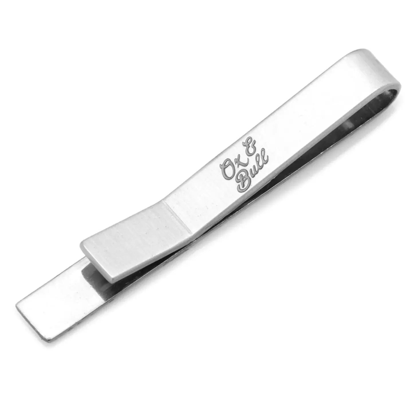 Ox and Bull Trading Co. Etched Grid Tie Bar