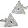 Ox and Bull Trading Co. Evil Eye Amulet Cufflinks