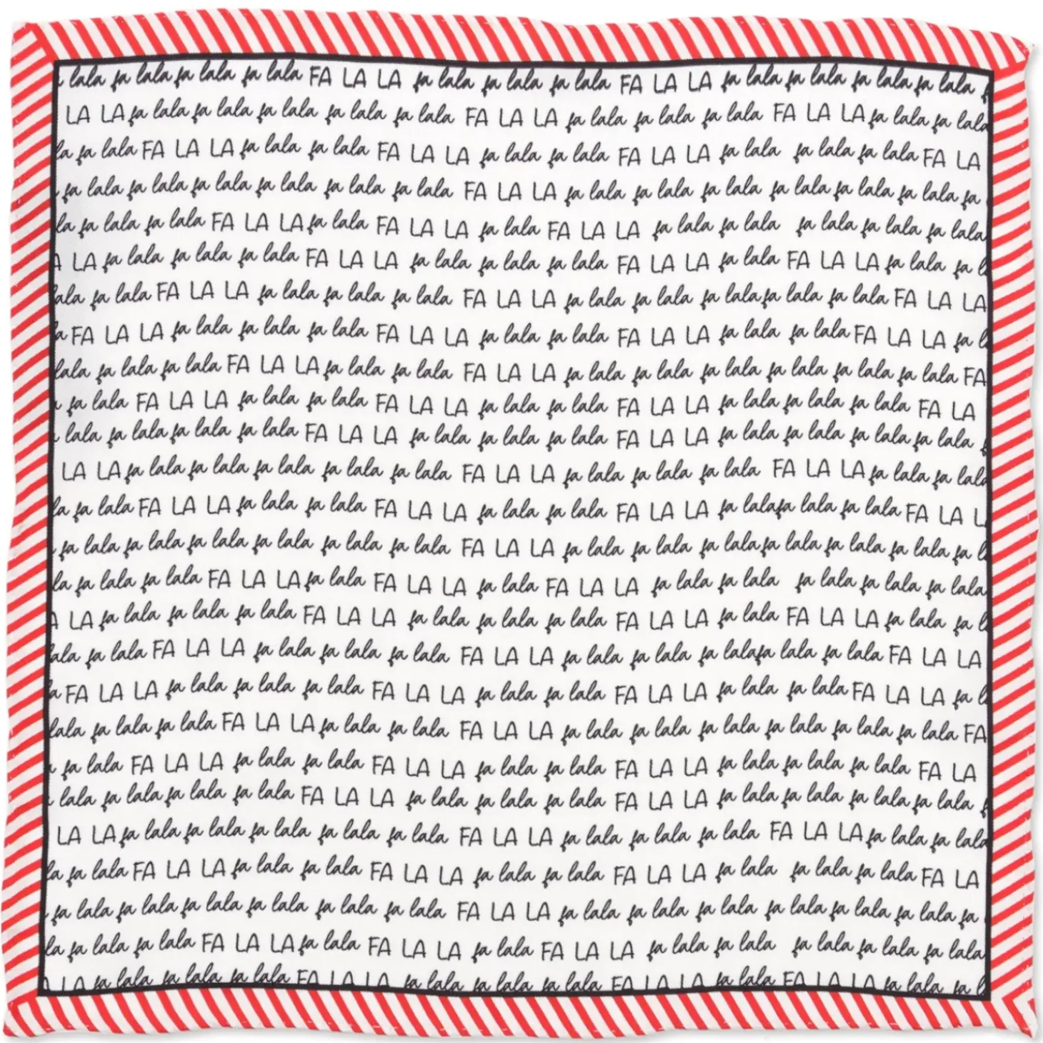Cufflinks, Inc. Fa La La Holiday Pocket Square