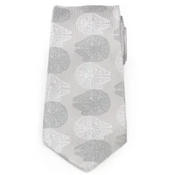 Star Wars Falcon Gray Men's Tie