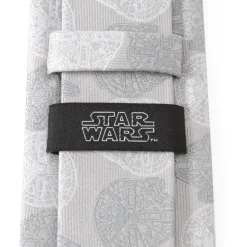 Star Wars Falcon Gray Men's Tie