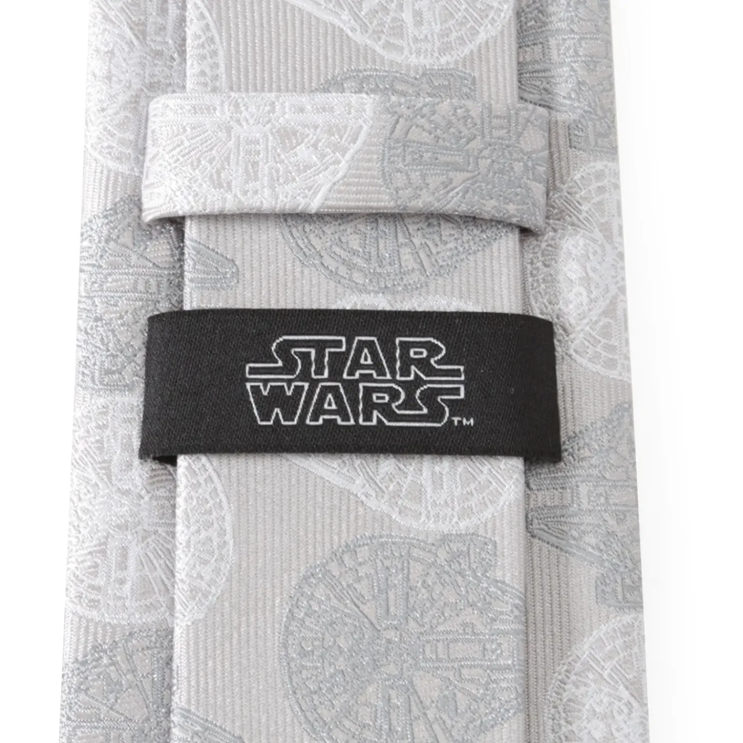 Star Wars Falcon Gray Men's Tie