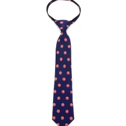 Marvel Father and Son Captain America Zipper Necktie Gift Set