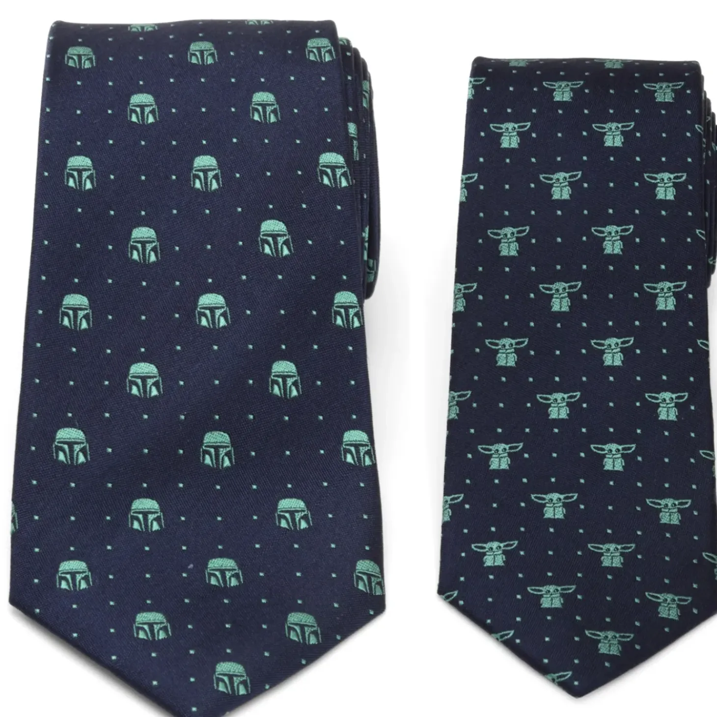Star Wars Father and Son Mando and The Child Necktie Gift Set