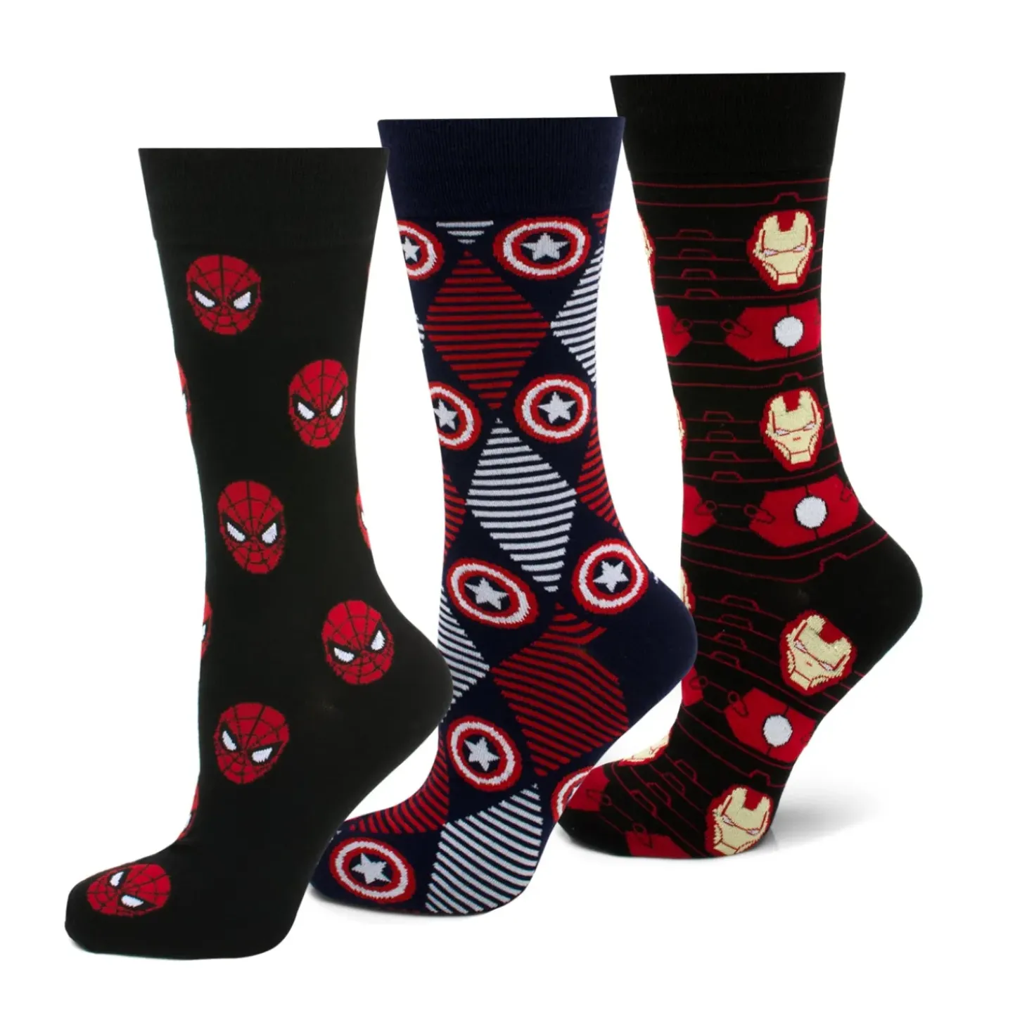 Marvel Favorite Avengers 3 Pair Socks Gift Set