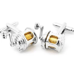 Cufflinks, Inc. Fishing Reel Cufflinks