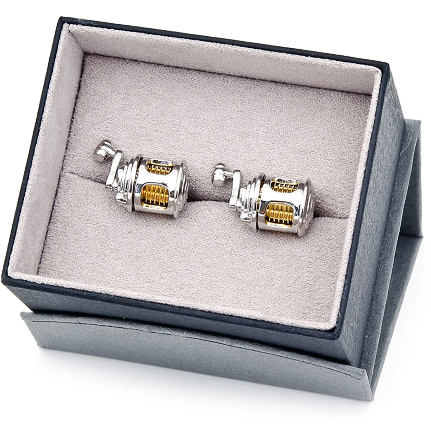 Cufflinks, Inc. Fishing Reel Cufflinks