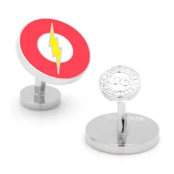 DC Comics Flash Logo Cufflinks
