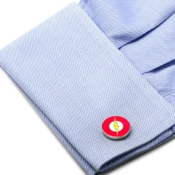 DC Comics Flash Logo Cufflinks