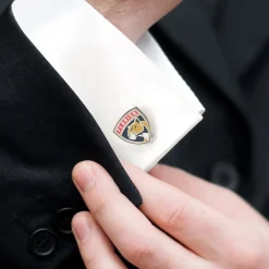 NHL Florida Panthers Shield Cufflinks