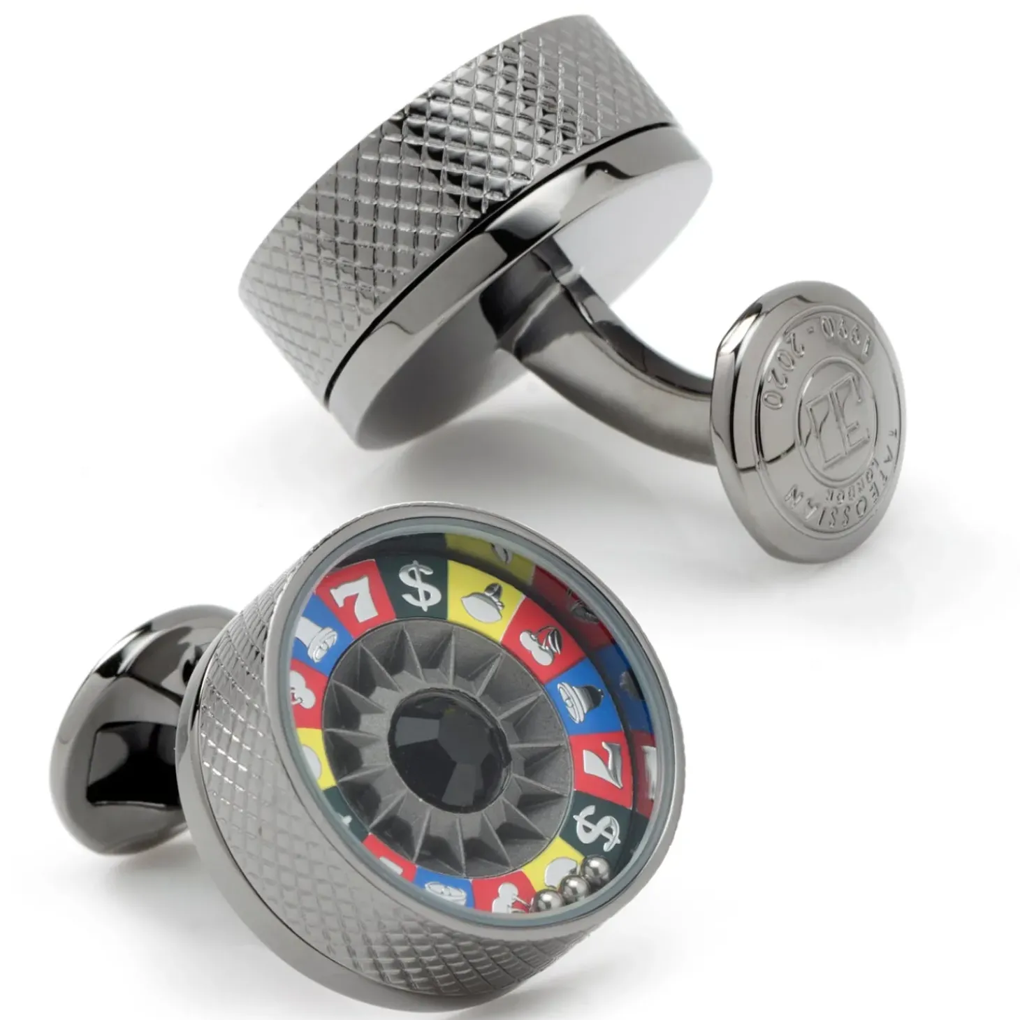 Tateossian Fruit Machine Roulette Cufflinks