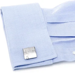 Steven Shaver Design GM Silver Car Bearing Cufflinks