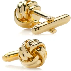 Ox and Bull Trading Co. Gold Knot Cufflinks