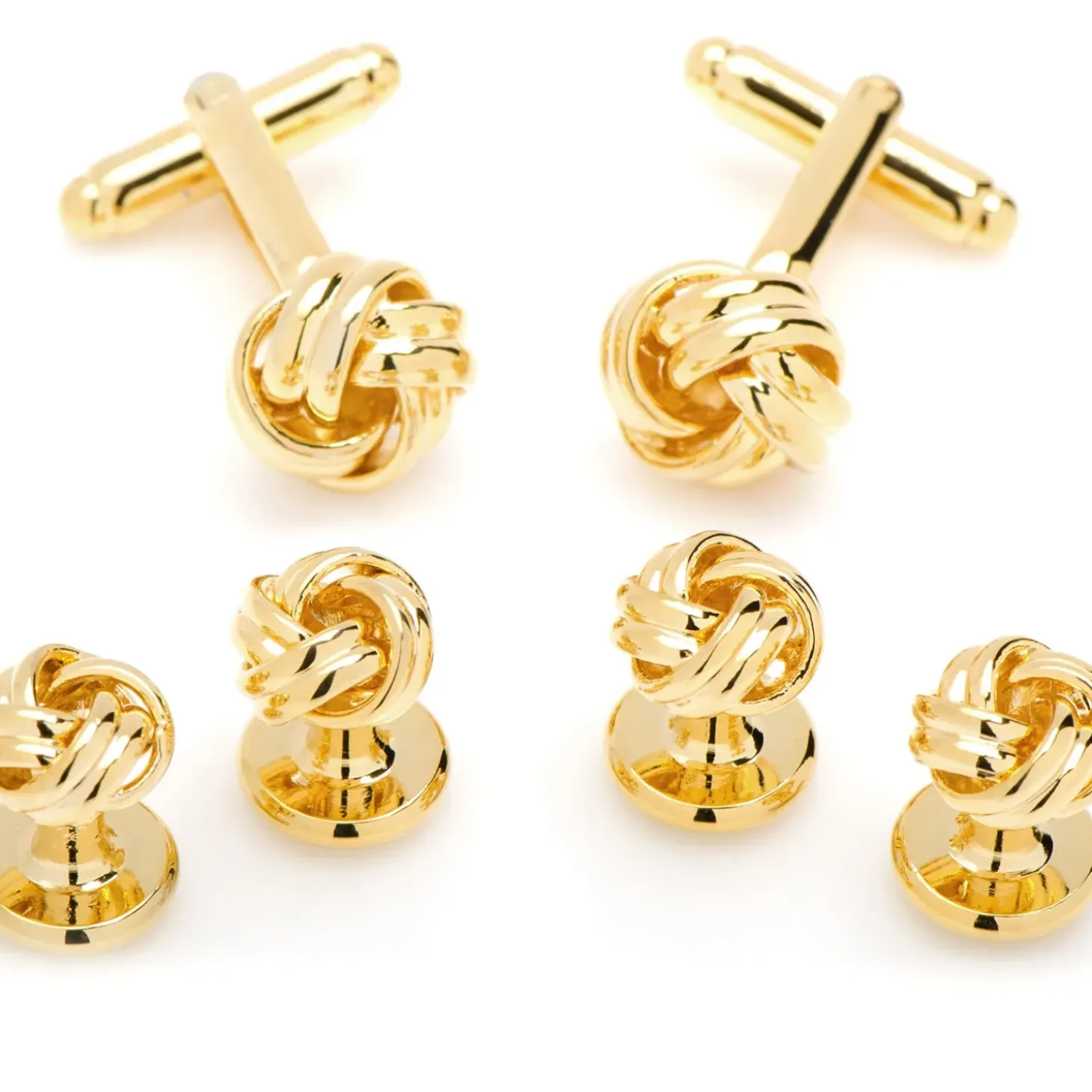 Ox and Bull Trading Co. Gold Knot Stud Set