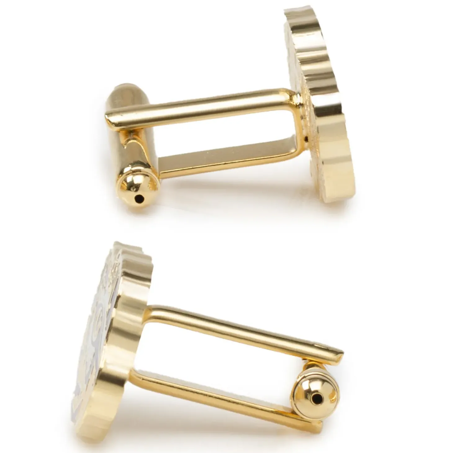 NCAA Gold LSU Tigers Cufflinks