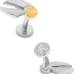 Harry Potter Golden Snitch Cufflinks