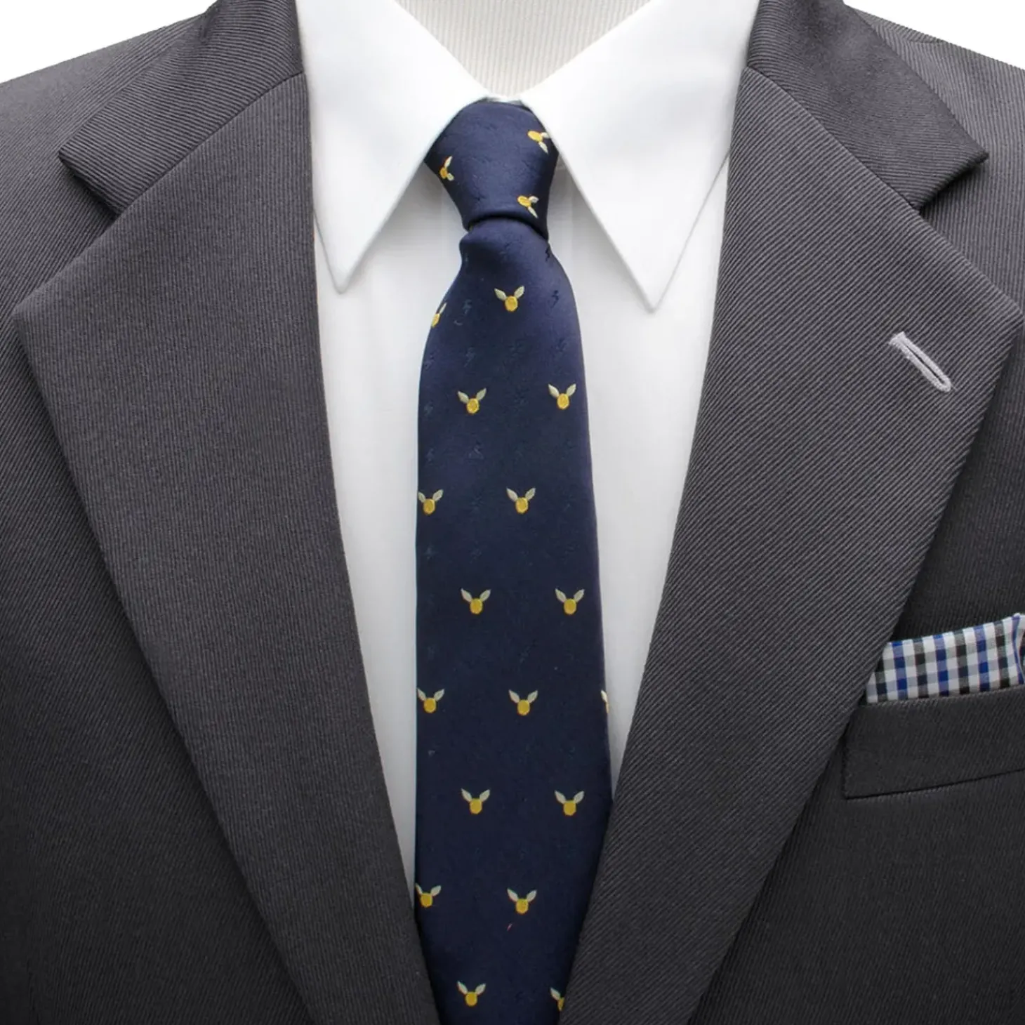 Harry Potter Golden Snitch Dot Tie
