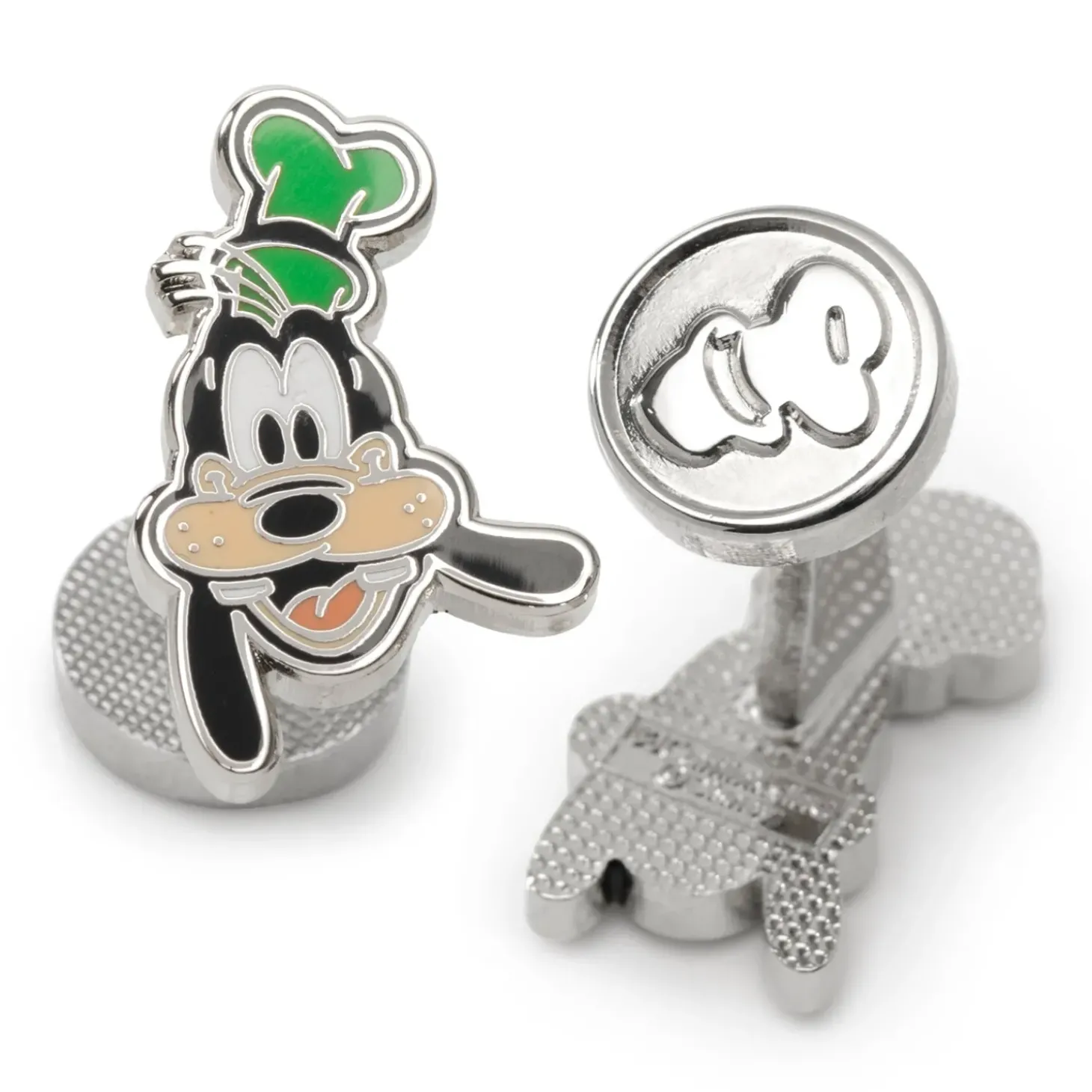 Disney Goofy Two Faces Cufflinks