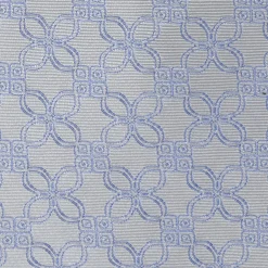 Ox and Bull Trading Co. Gray Blue Art Deco Men's Tie