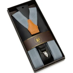 Ox and Bull Trading Co. Gray Clip Suspenders