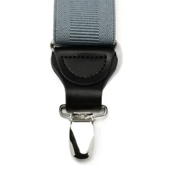 Ox and Bull Trading Co. Gray Clip Suspenders