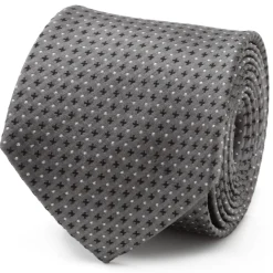 Ox and Bull Trading Co. Gray Cross Dot-Men's Tie