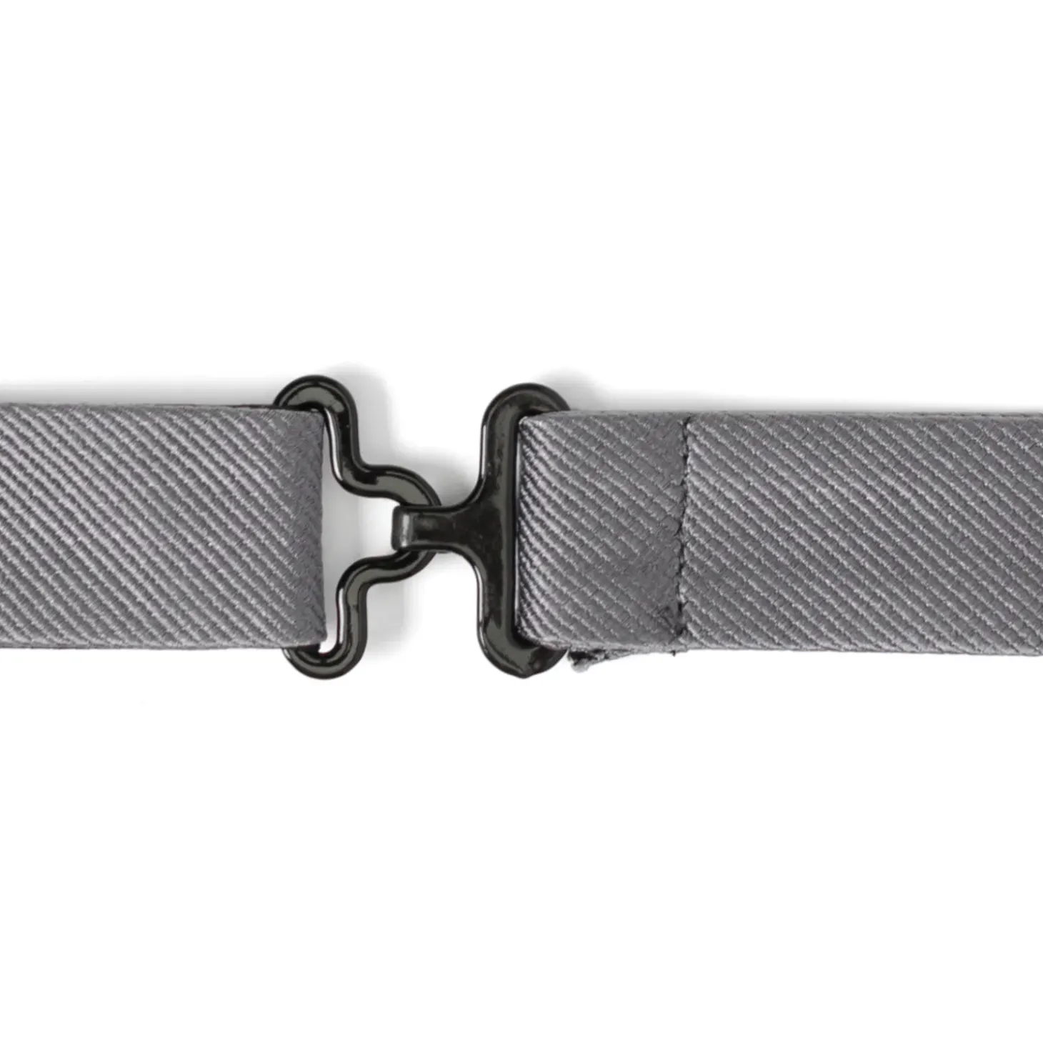Ox and Bull Trading Co. Gray Silk Bow Pre-Tie