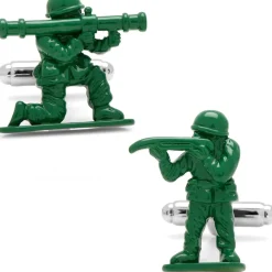 Cufflinks, Inc. Green Army Men Cufflinks