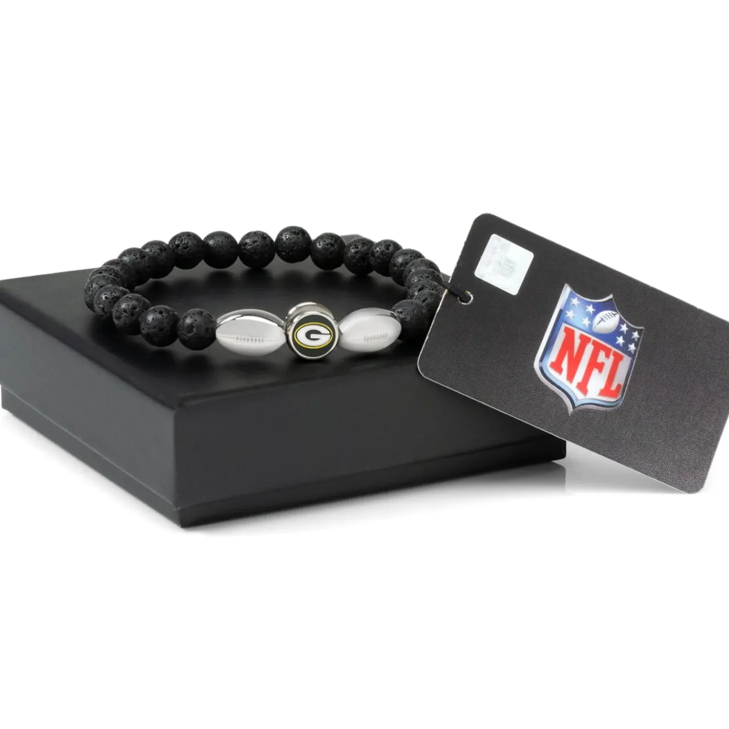 NFL Green Bay Packers Beaded Bracelet