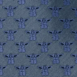 Star Wars Grogu Blue Tonal Men's Tie